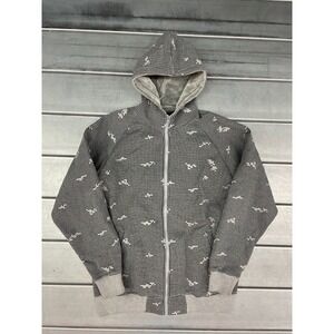 Fleece Lined Hoodie Mens Large Warm Comfortable Work Sports Wear Sweatshirt